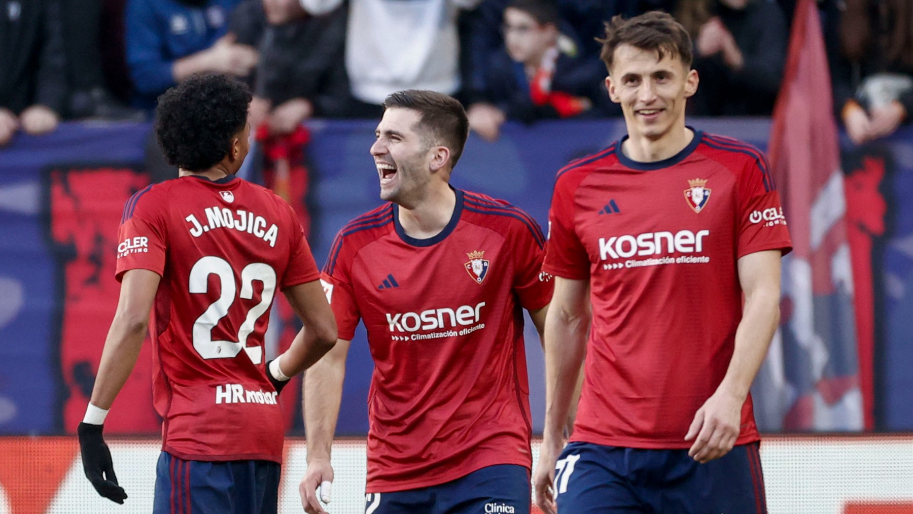 Areso celebra el gol de la victoria de Osasuna ante el Getafe. (EFE)