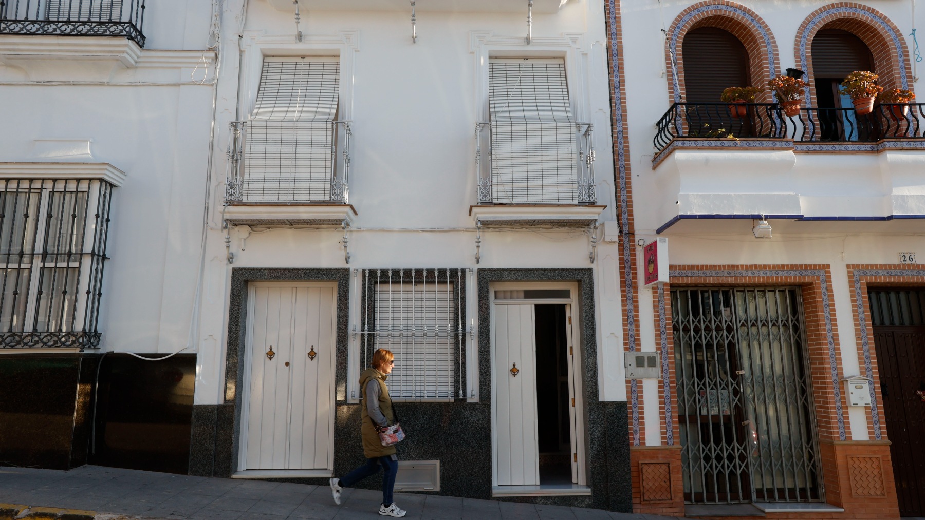 Vivienda de Montellano (Sevilla) donde ha sido detenido el menor sirio (Foto: Efe)