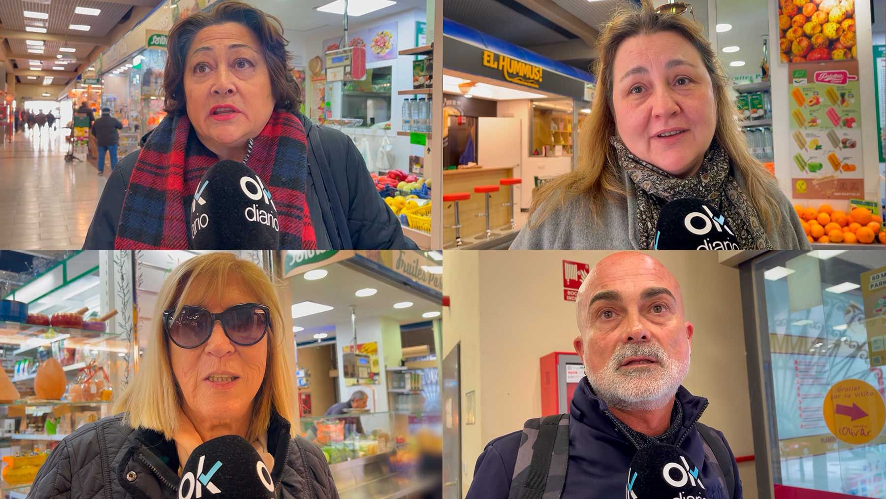 Consumidores del Mercat de l’Olivar de Palma.