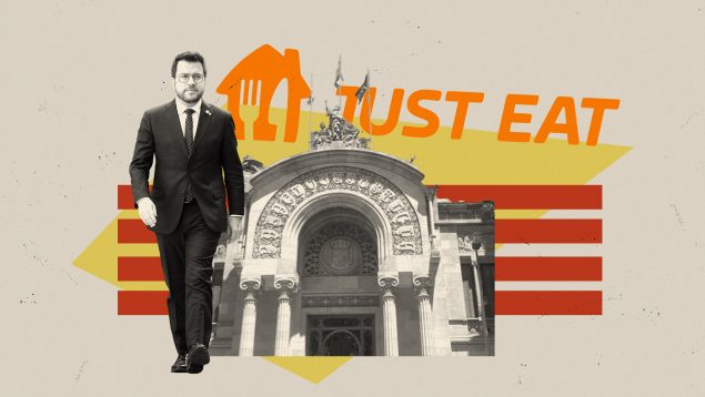 La Justicia condena a la Generalitat y anula su multa de casi 188.000 euros a Just Eat