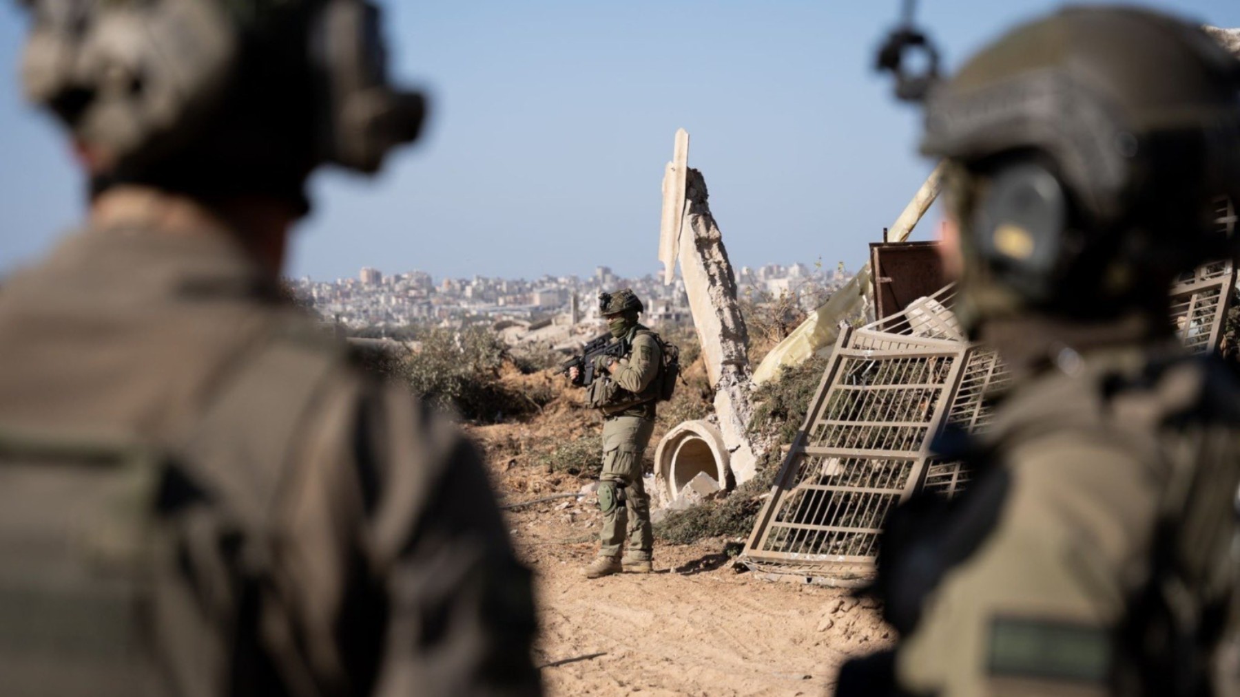 Militares israelíes en la Franja de Gaza (Foto: Ep)
