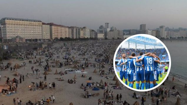 San Juan, La Coruña, futbolista