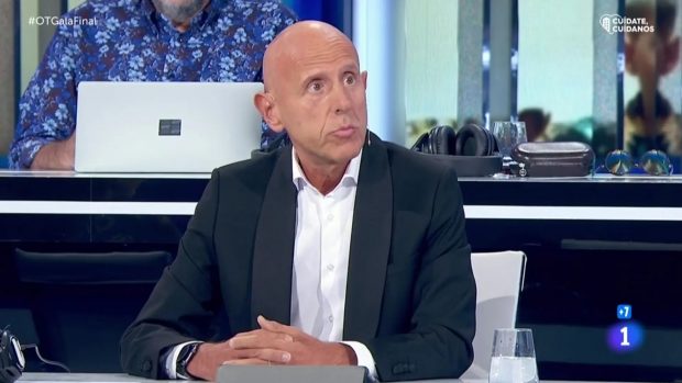 Javier Llano formó parte del jurado de Operación Triunfo. (RTVE)