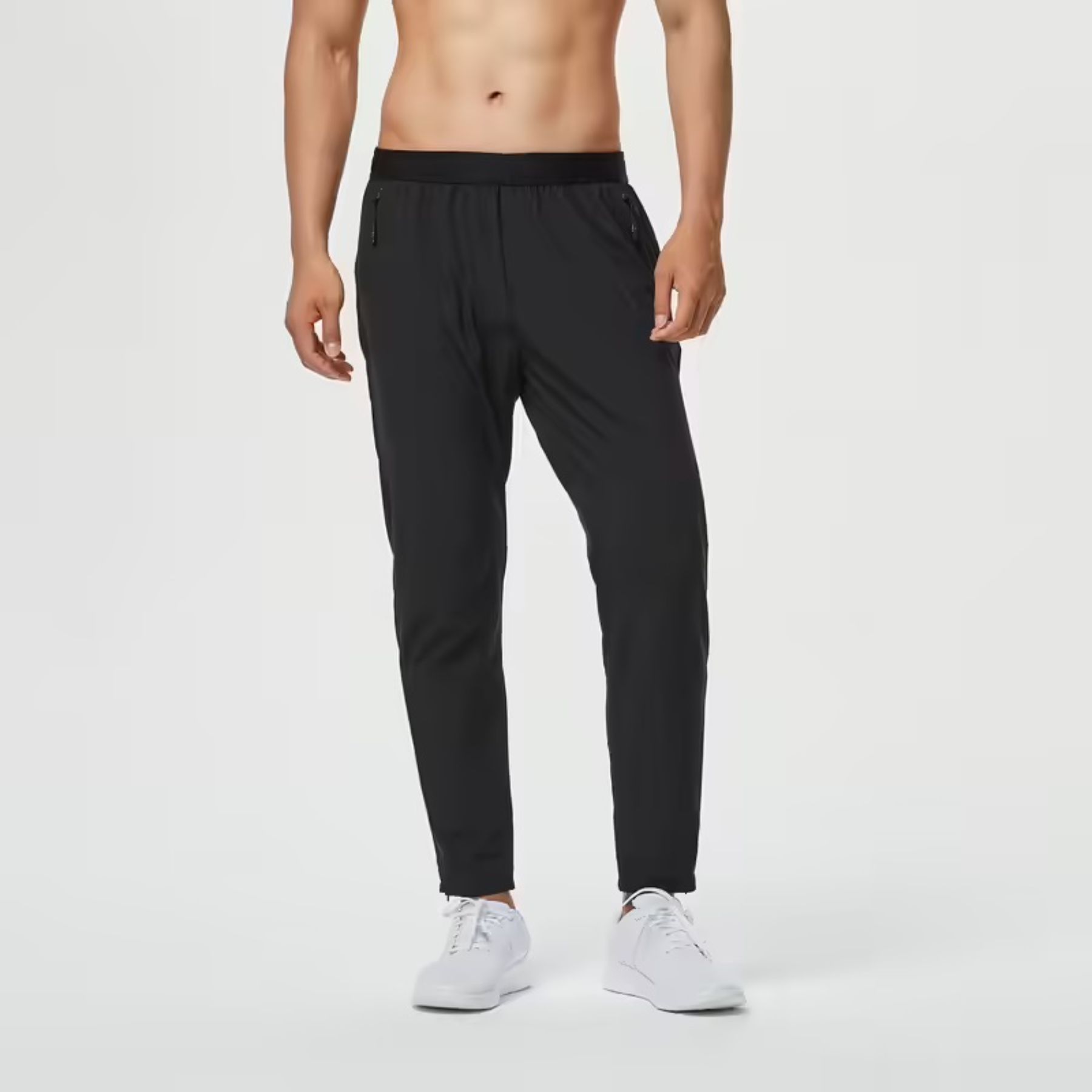 Pantalones de chándal elásticos para hombre, mallas deportivas informales,  trans