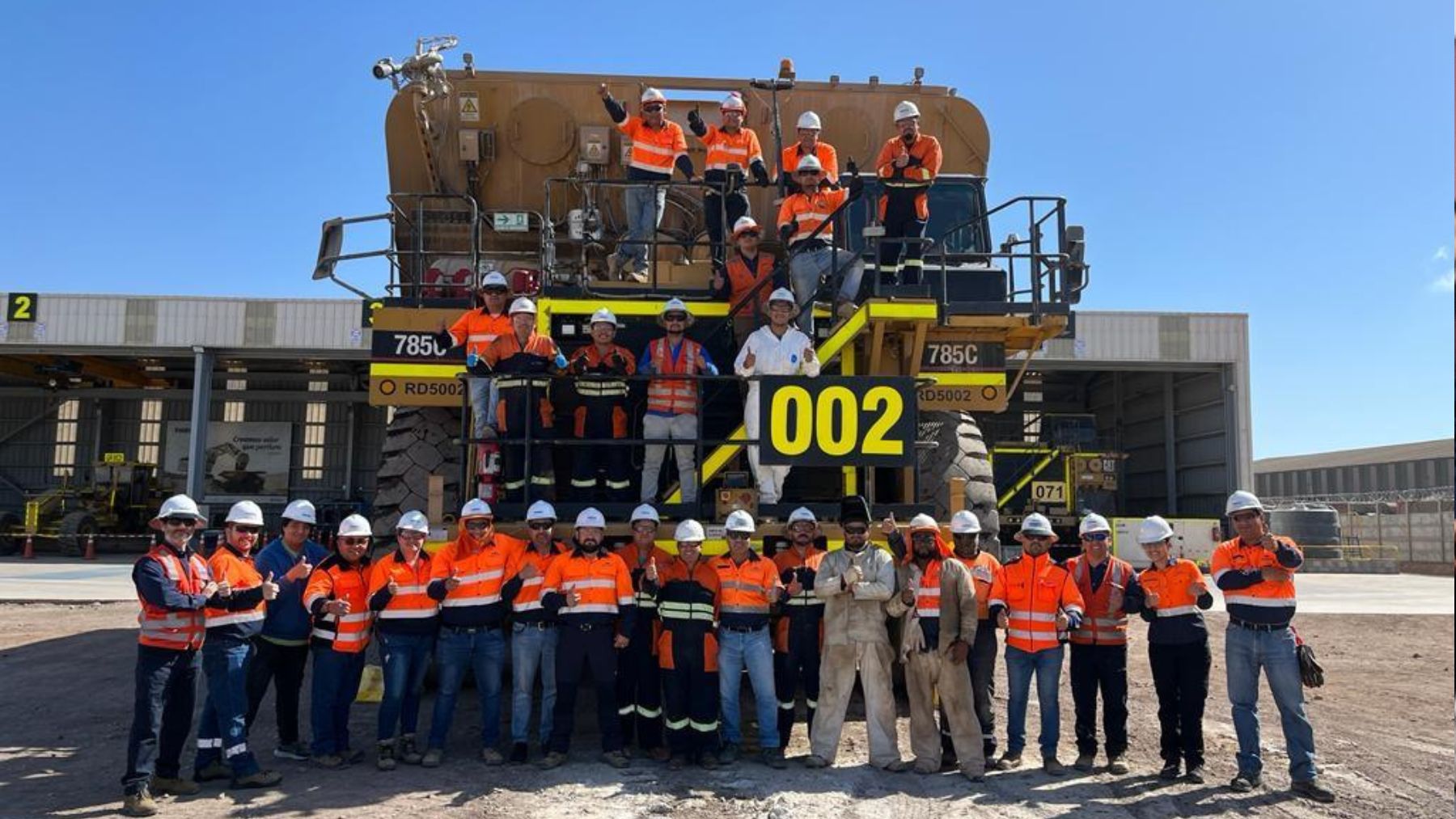 Thiess en Chile.