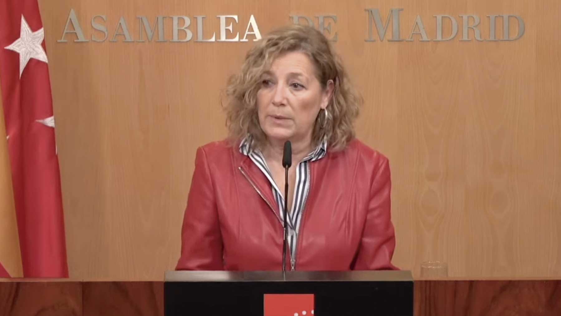 La portavoz adjunta del PSOE en la Asamblea, Marta Bernardo.