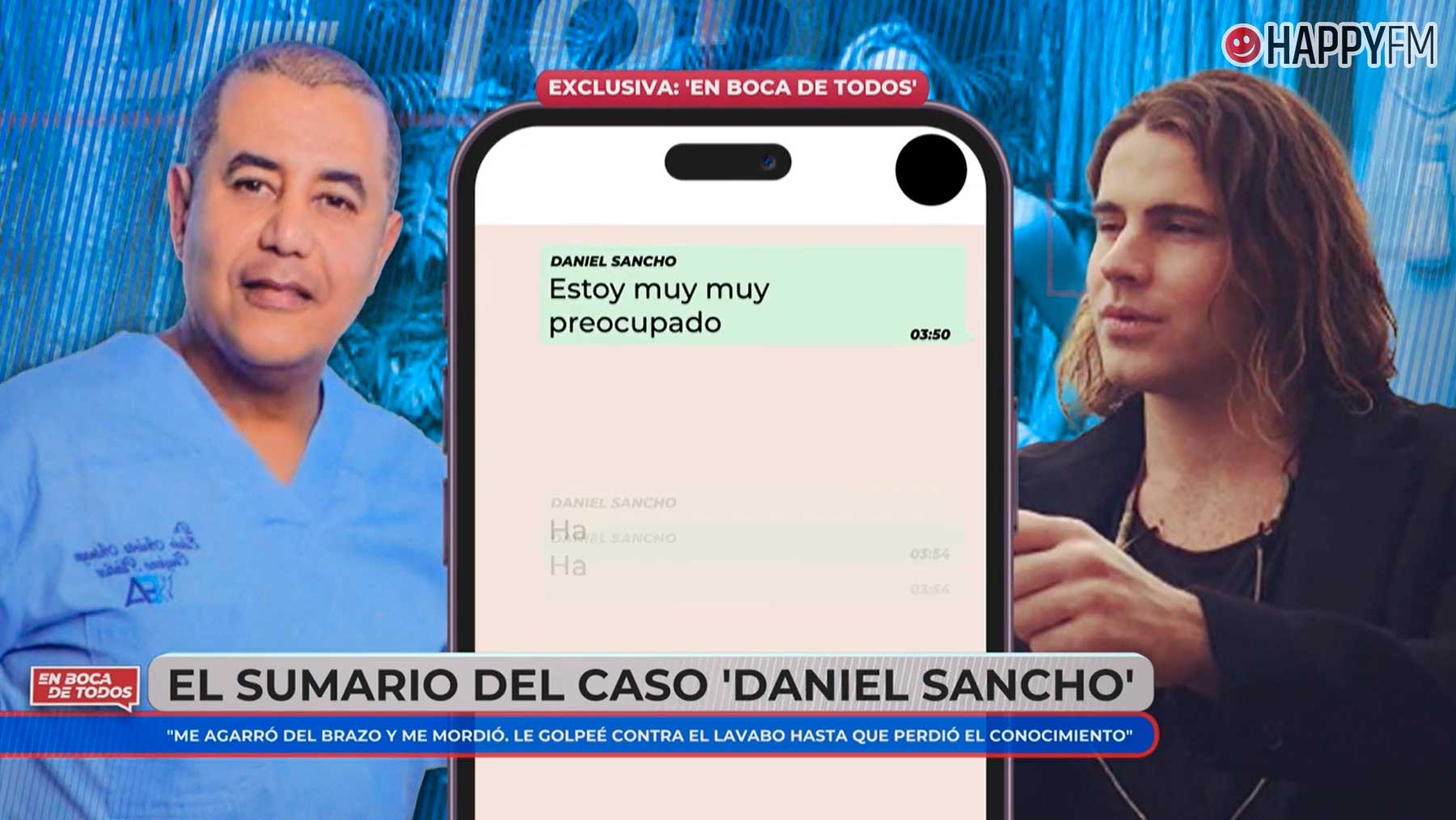 Daniel Sancho: los mensajes que envió a Edwin Arrieta después de su muerte: «Estoy muy preocupado»