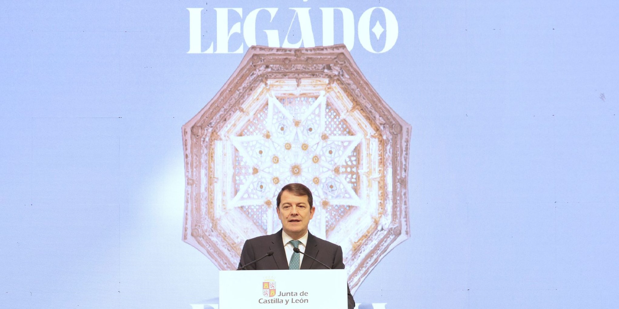 El presidente de la Junta de Castilla y León, Alfonso Fernández Mañueco, en Fitur