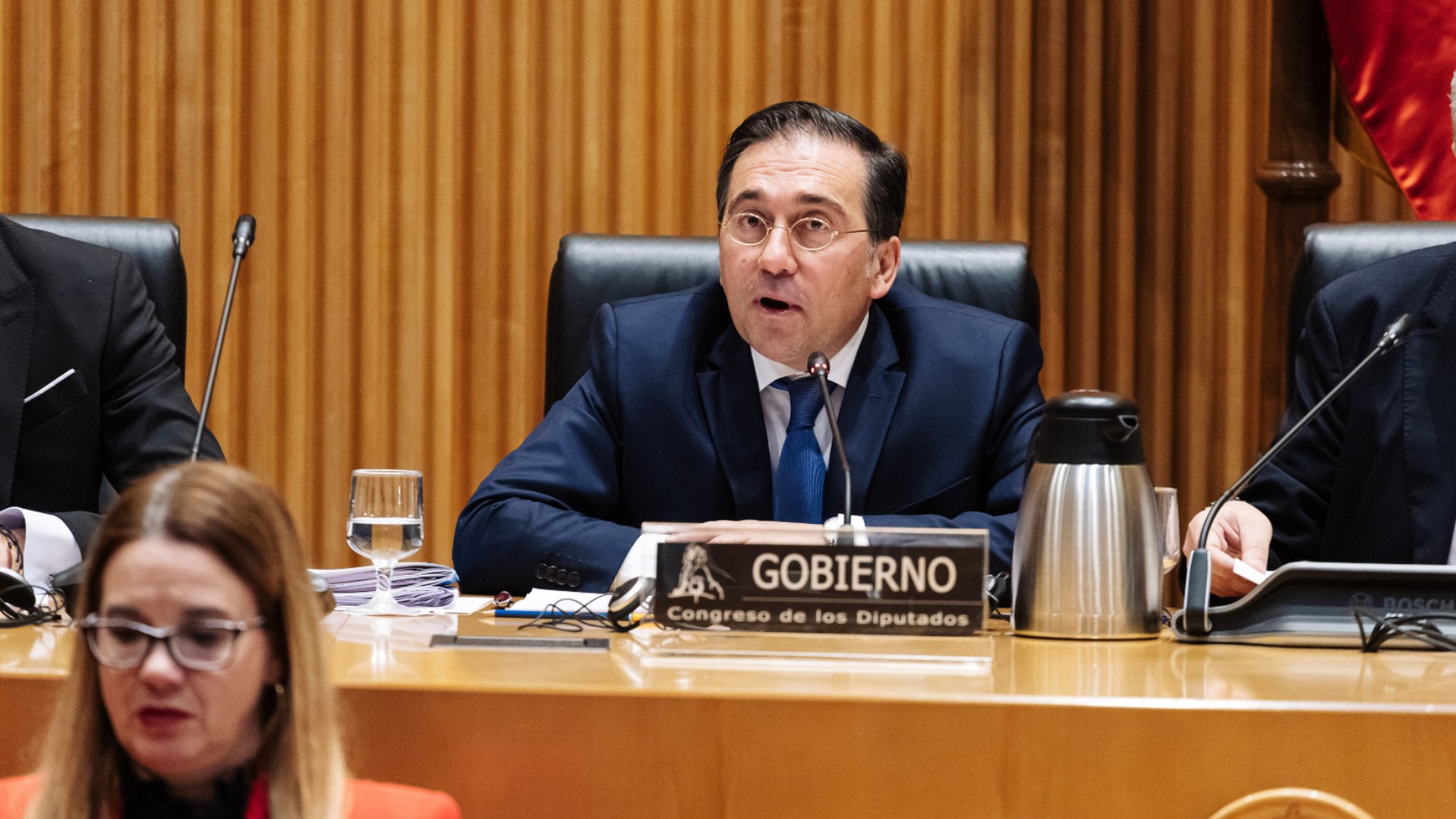 José Manuel Albares en la Comisión de Asuntos Exteriores (Foto: Ep)
