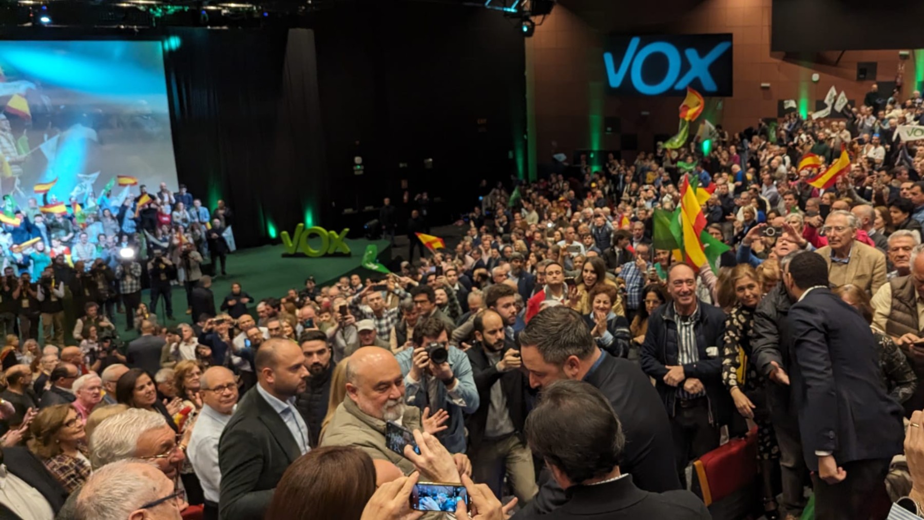 Asamblea General Extraordinaria de Vox del pasado sábado.