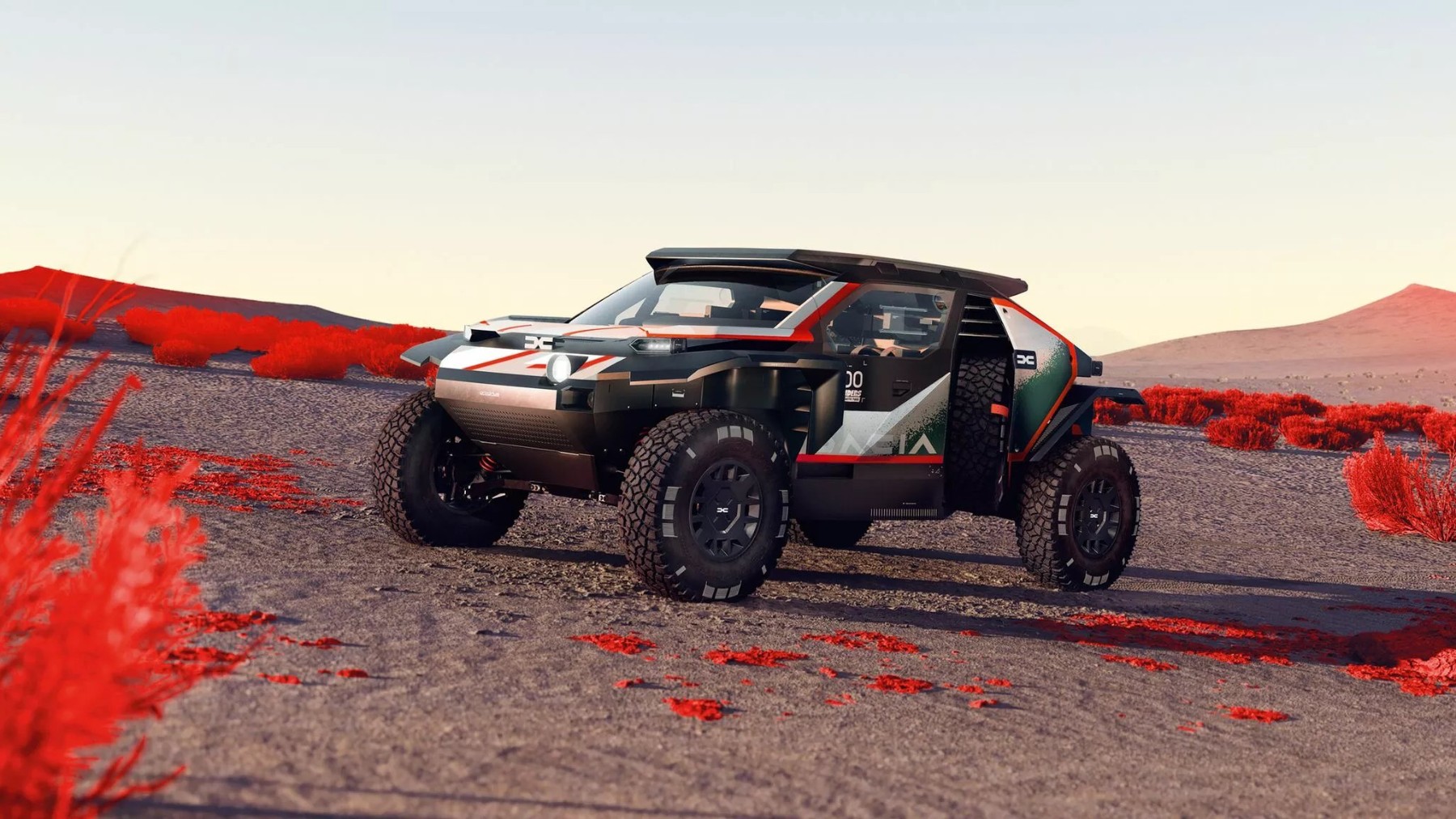 Así es el nuevo coche de Dacia para el Dakar 2025. (Dacia)