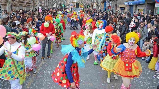 Fiesta de Carnaval en Palma.