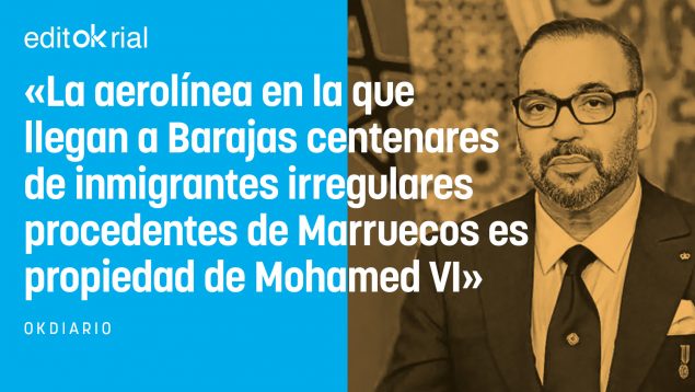 Jugada de altos vuelos de Mohamed VI a Pedro Sánchez: invasión inmigrante aérea