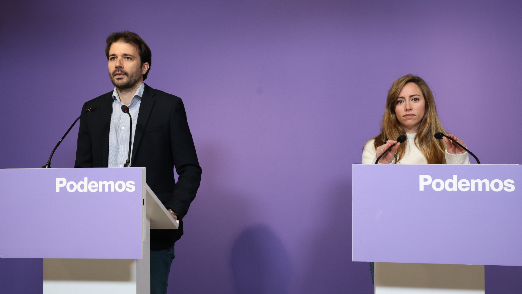 Javier Sánchez Serna y María Teresa Pérez. (Foto: Ep)