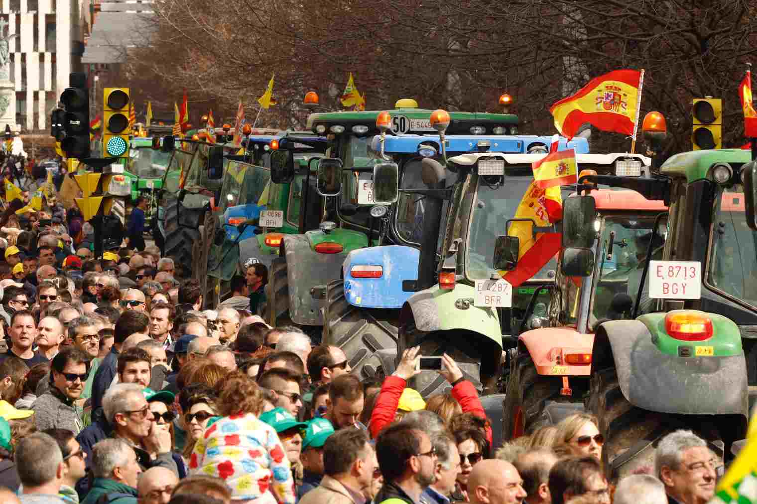 Imágenes de la movilización convocada el 10 de marzo de 2020 en Zaragoza.