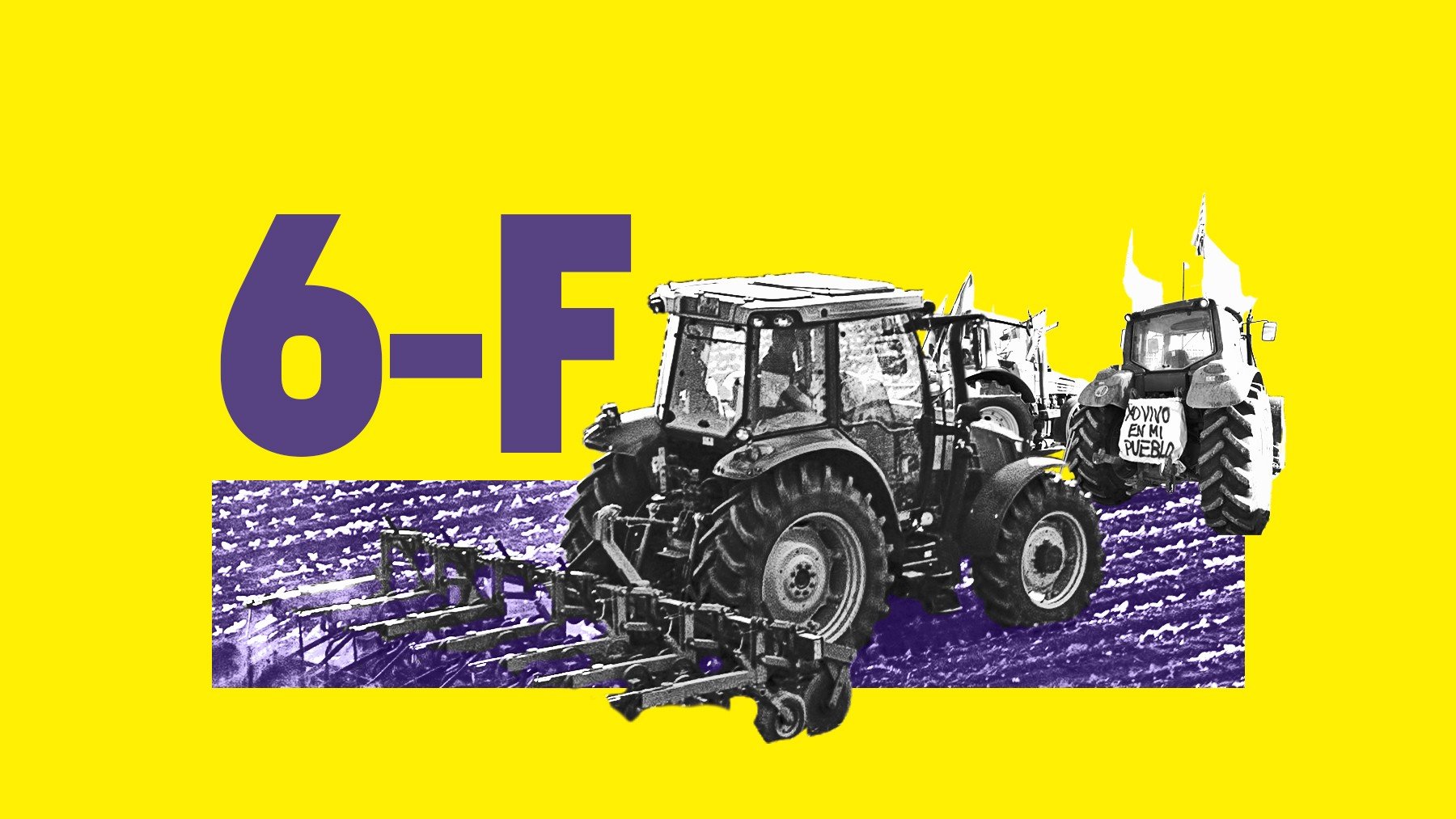 La tractorada nacional está convocada para el 6 de febrero.