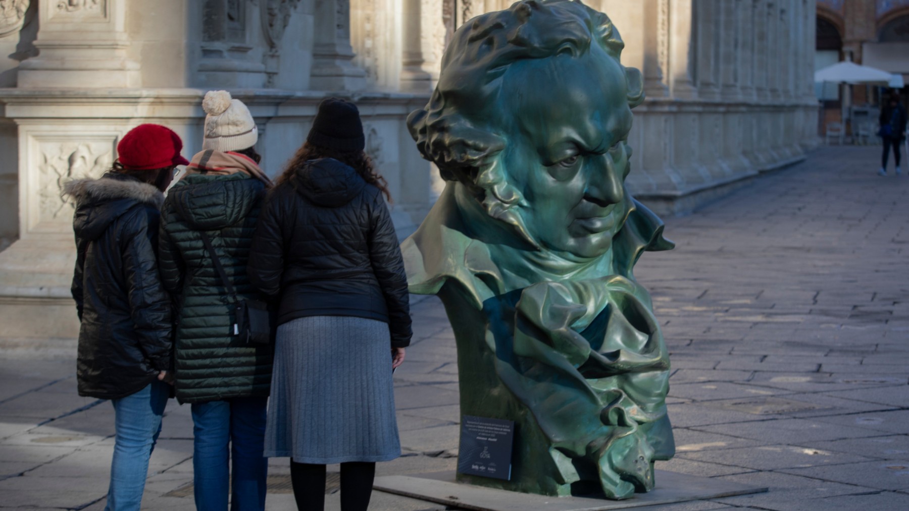 Estatua de los Premios Goya en Sevilla (Foto: Ep)
