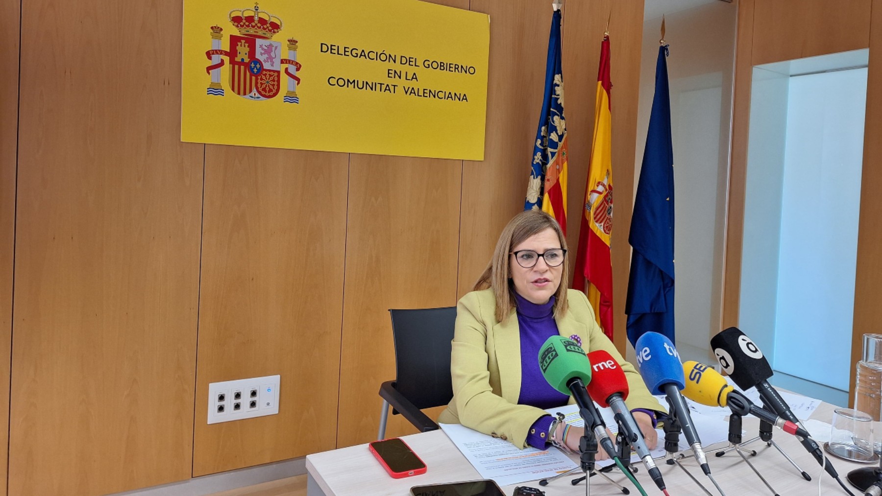Pilar Bernabé, delegada del Gobierno en la Comunidad Valenciana. (Foto: Ep)