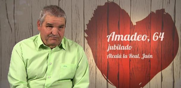 Amadeo en 'First Dates'.