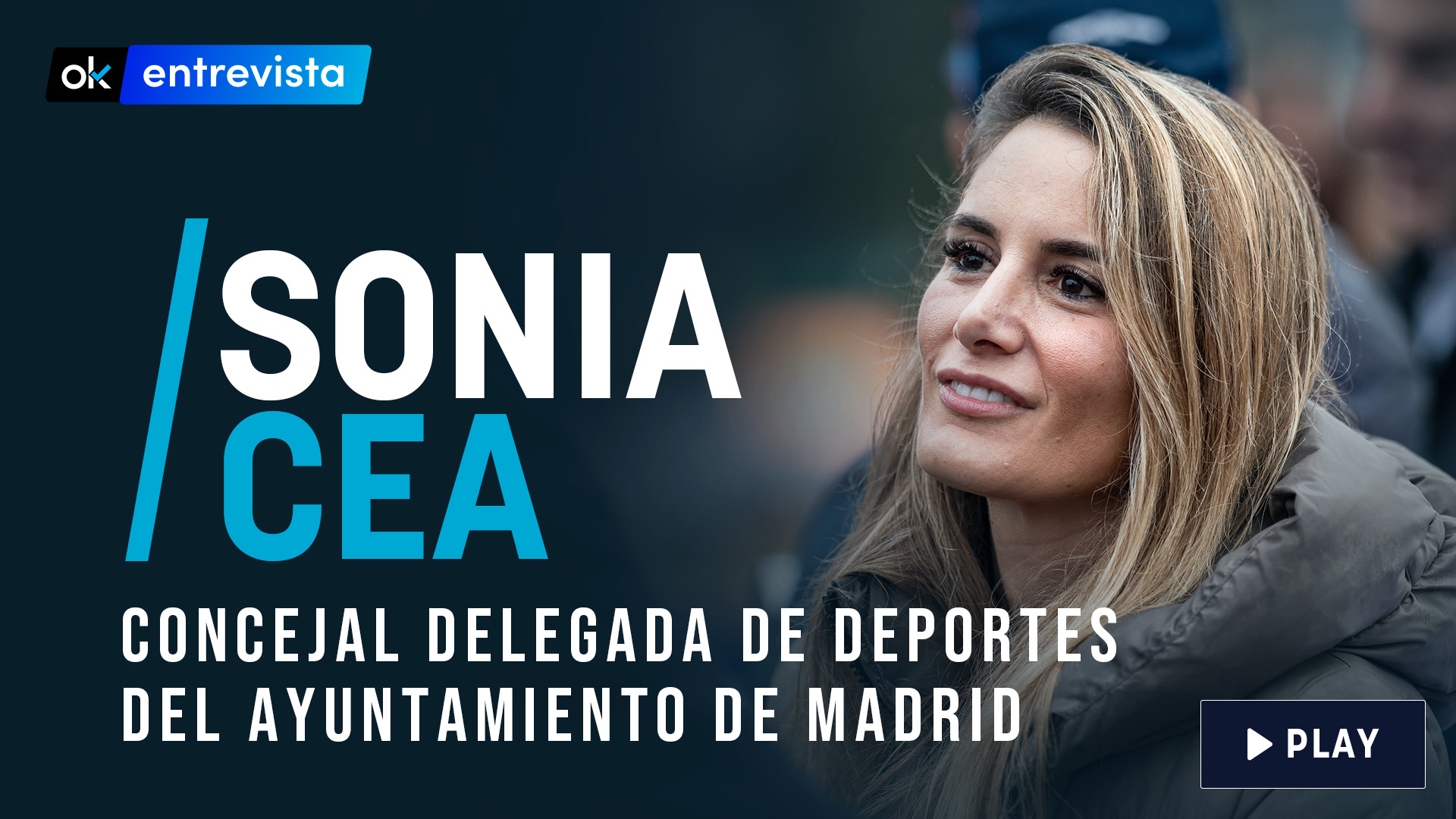 La concejal delegada de deportes del Ayuntamiento de Madrid, Sonia Cea