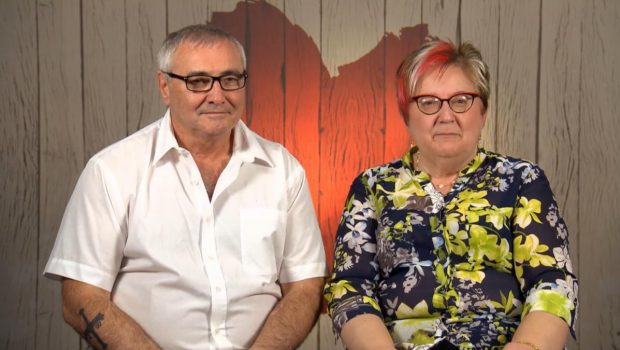Inma y Cano en 'First dates'.