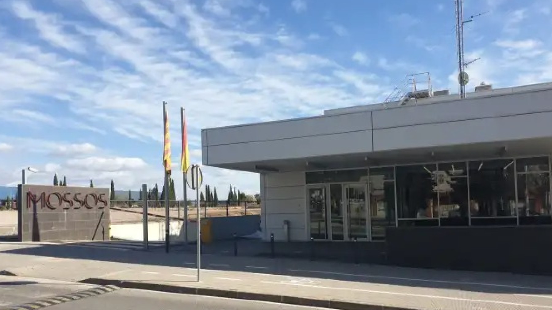 Comisaría de los Mossos d’Esquadra en Valls, Tarragona.