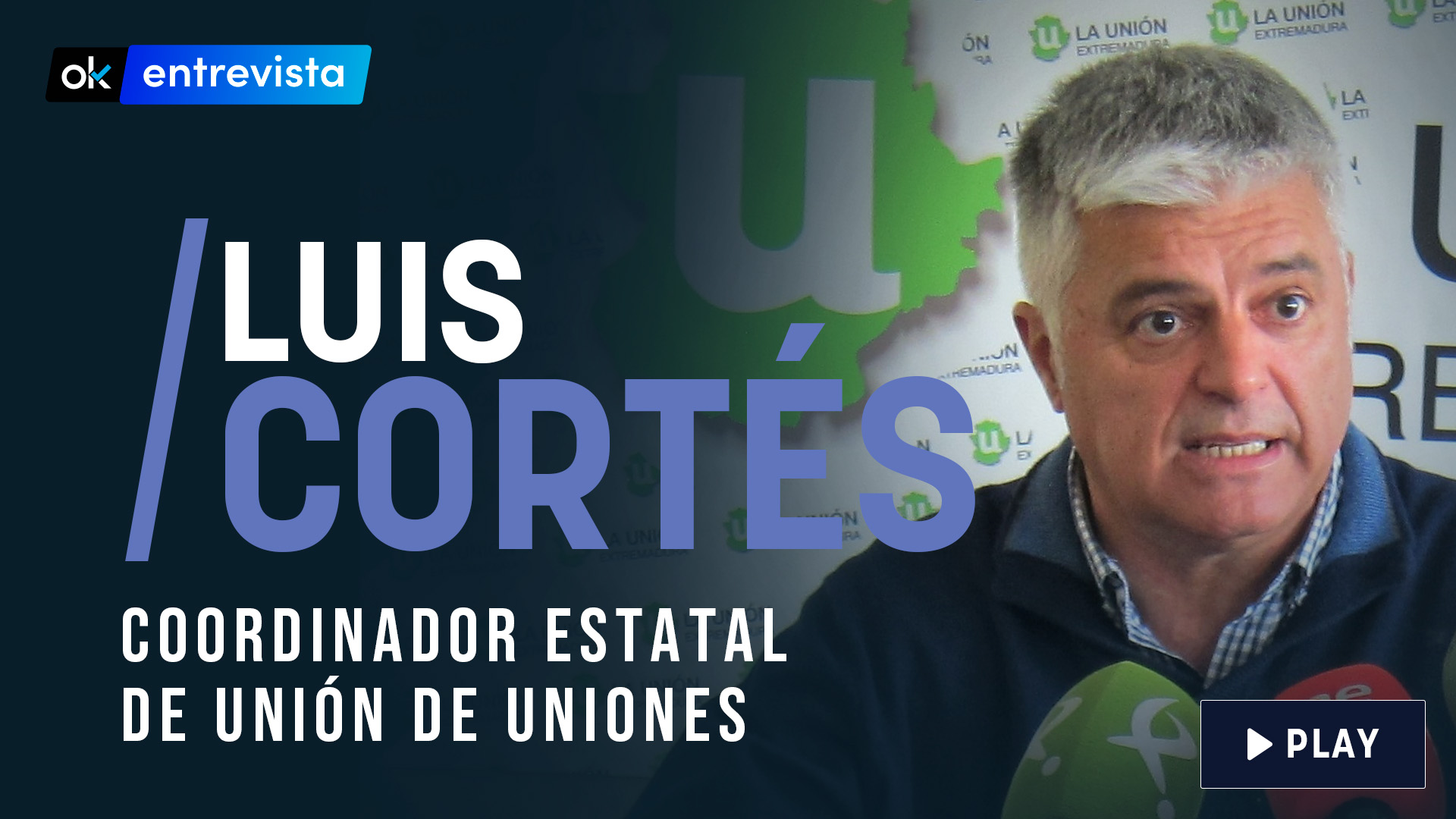 Luis Cortés, coordinador estatal de Unión de Uniones.