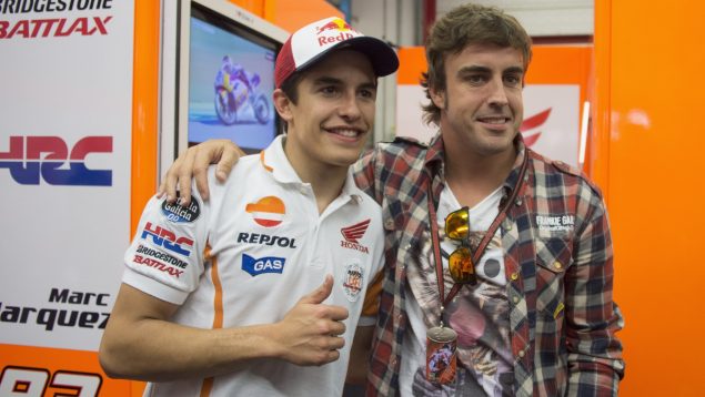 Fernando Alonso, Marc Márquez