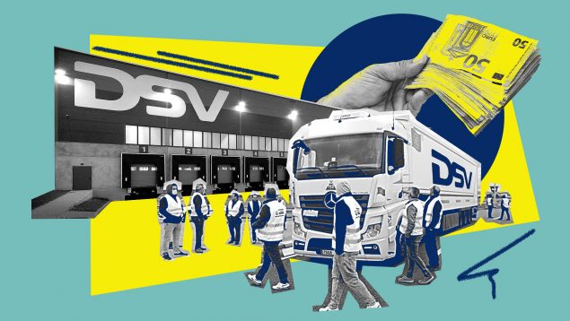 DSV paga 15.000 € a un camionero al dejar de contratar sus servicios por la huelga de 2022