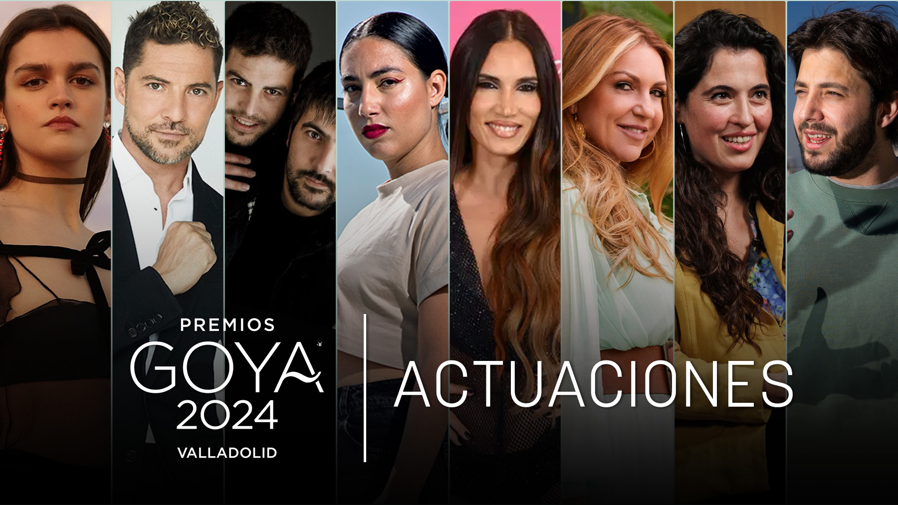 Actuaciones para los Premios Goya 2024.