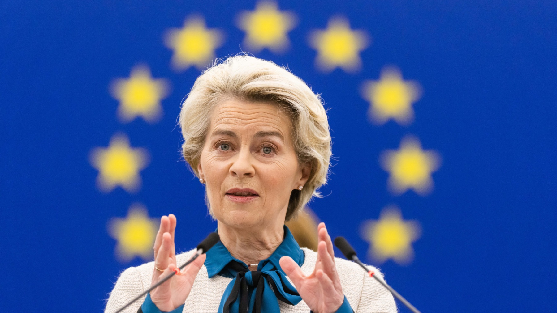 Úrsula von del Leyen, presidenta de la Comisión Europea (Foto Europa Press)