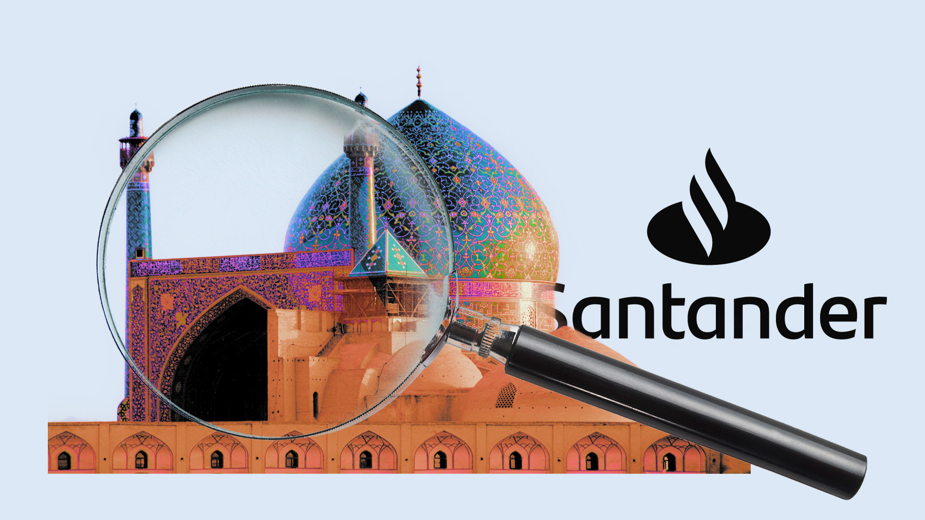El banco Santander teme que haya más sociedades pantalla de Irán.