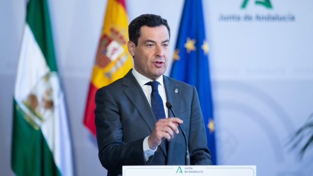 El presidente de la Junta de Andalucía, Juanma Moreno (EUROPA PRESS).