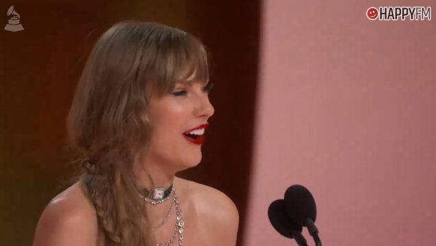 Taylor Swift en los Grammy.