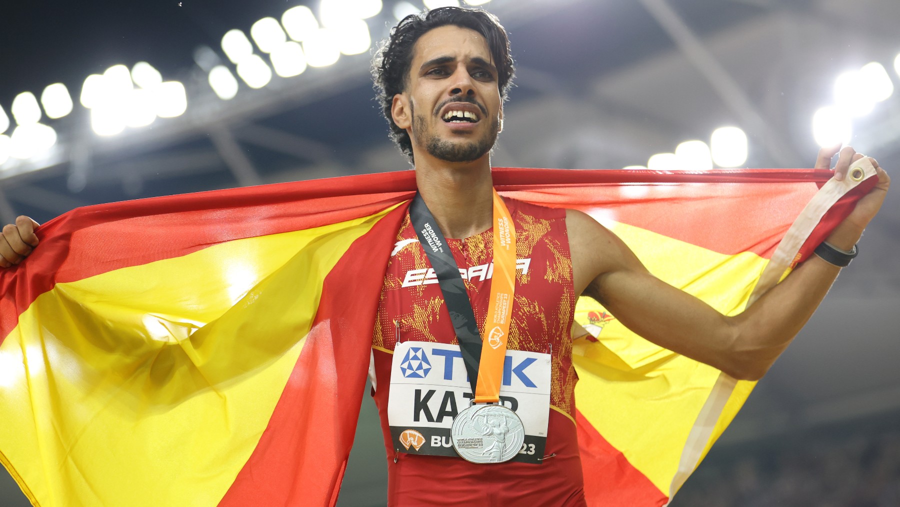 Mohamed Katir, atleta español. (Getty)