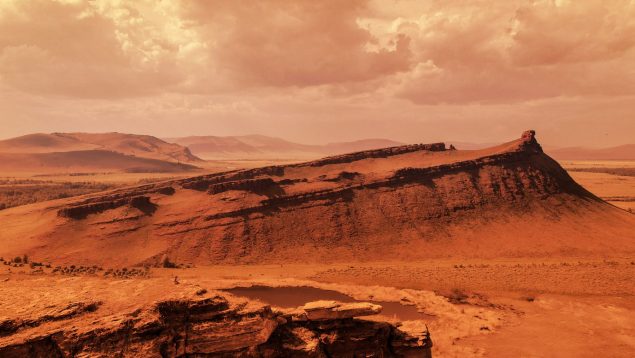 Marte tiene sufiente agua congelada bajo la superficie como para cubrir todo el planeta si se descongela