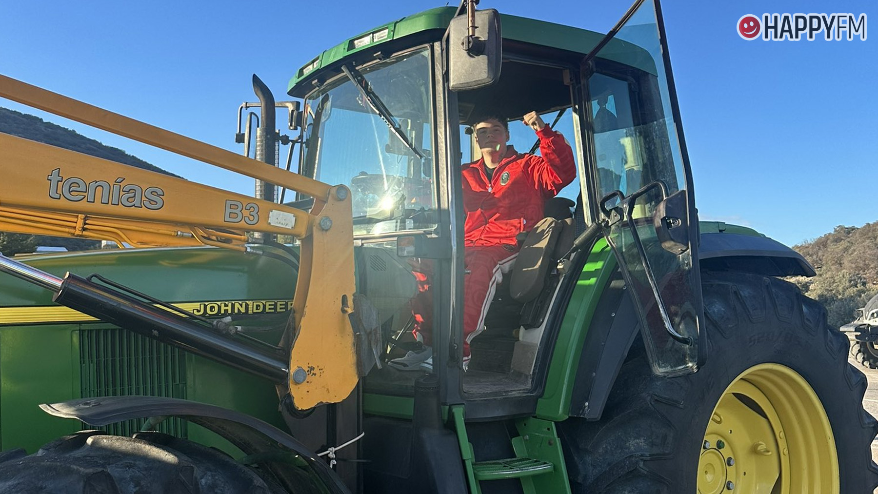 Saiko se une a las protestas de los agricultores.