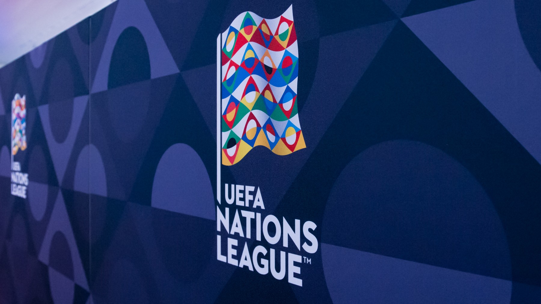 Imagen previa a un sorteo de la UEFA Nations League. (Getty)