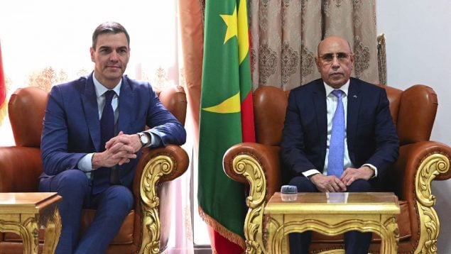 Pedro Sánchez Mauritania