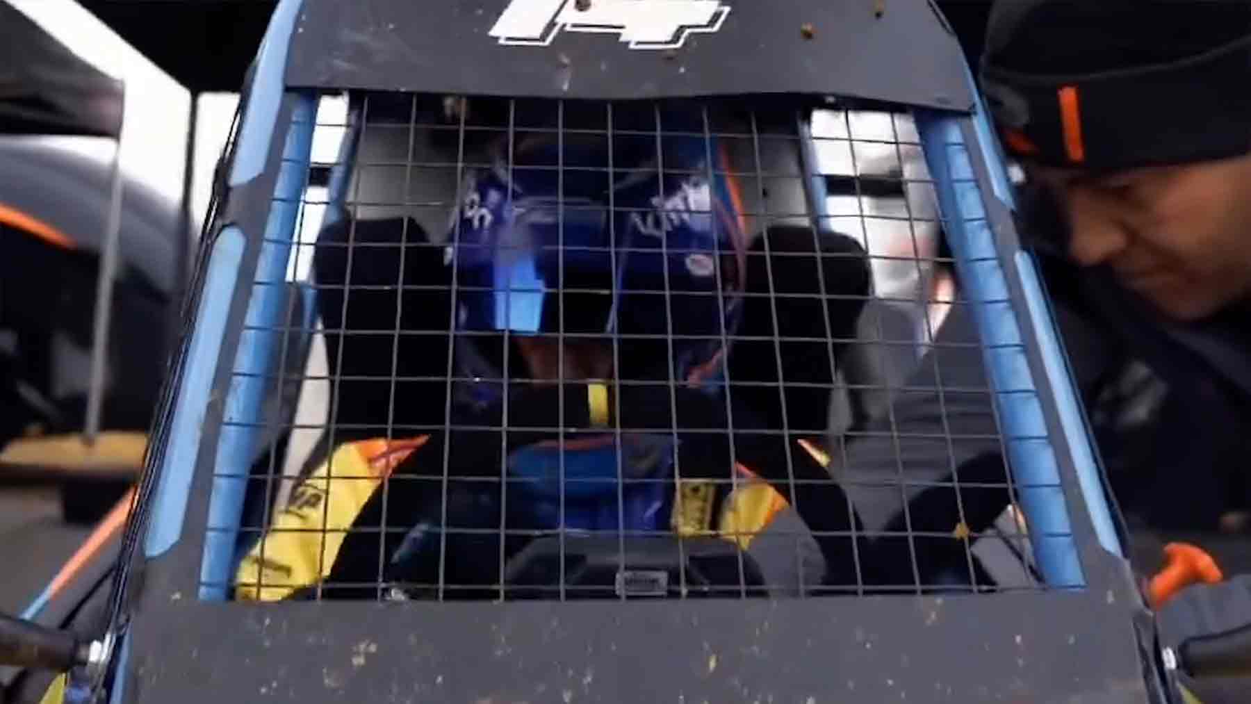 Fernando Alonso subido a un ‘boogie’.