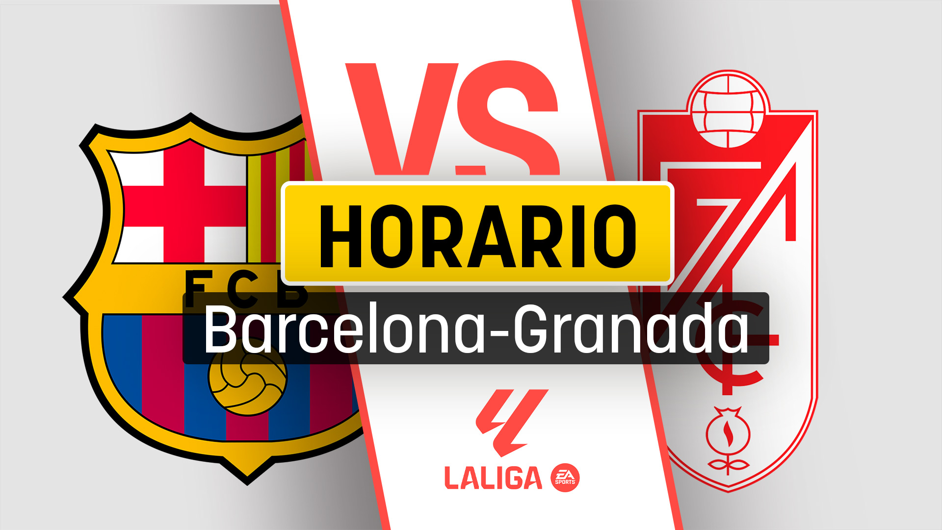 Barcelona – Granada: horario del partido de Liga EA Sports.