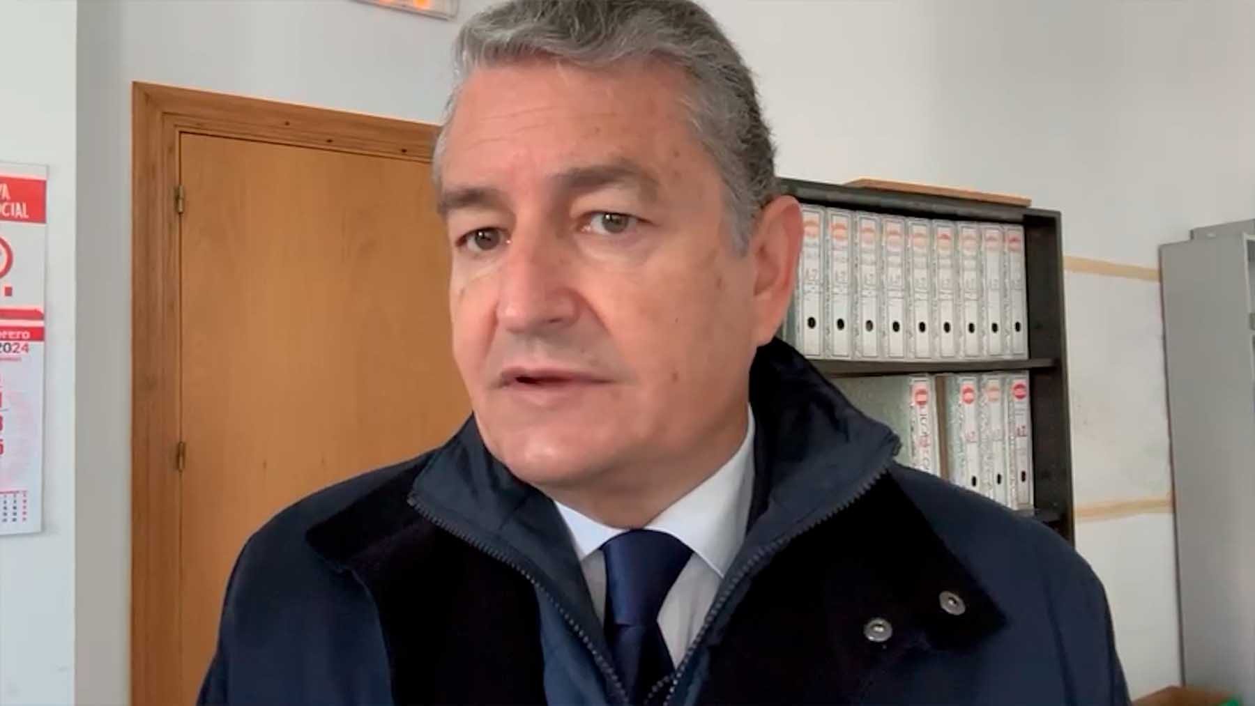 El consejero de la Presidencia de la Junta de Andalucía, Antonio Sanz Cabello