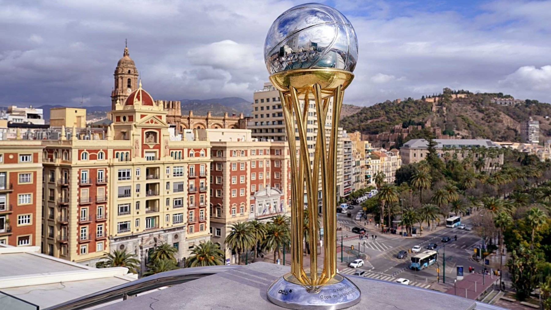 Imagen del trofeo de la Copa del Rey de Baloncesto. (Europa Press)