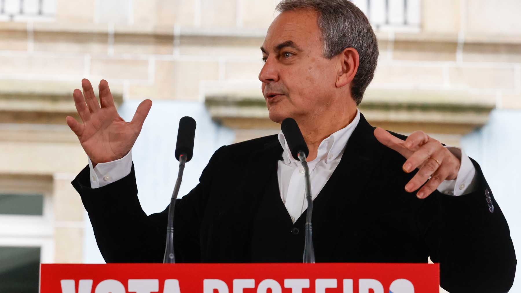 El ex presidente del Gobierno, José Luis Rodríguez Zapatero