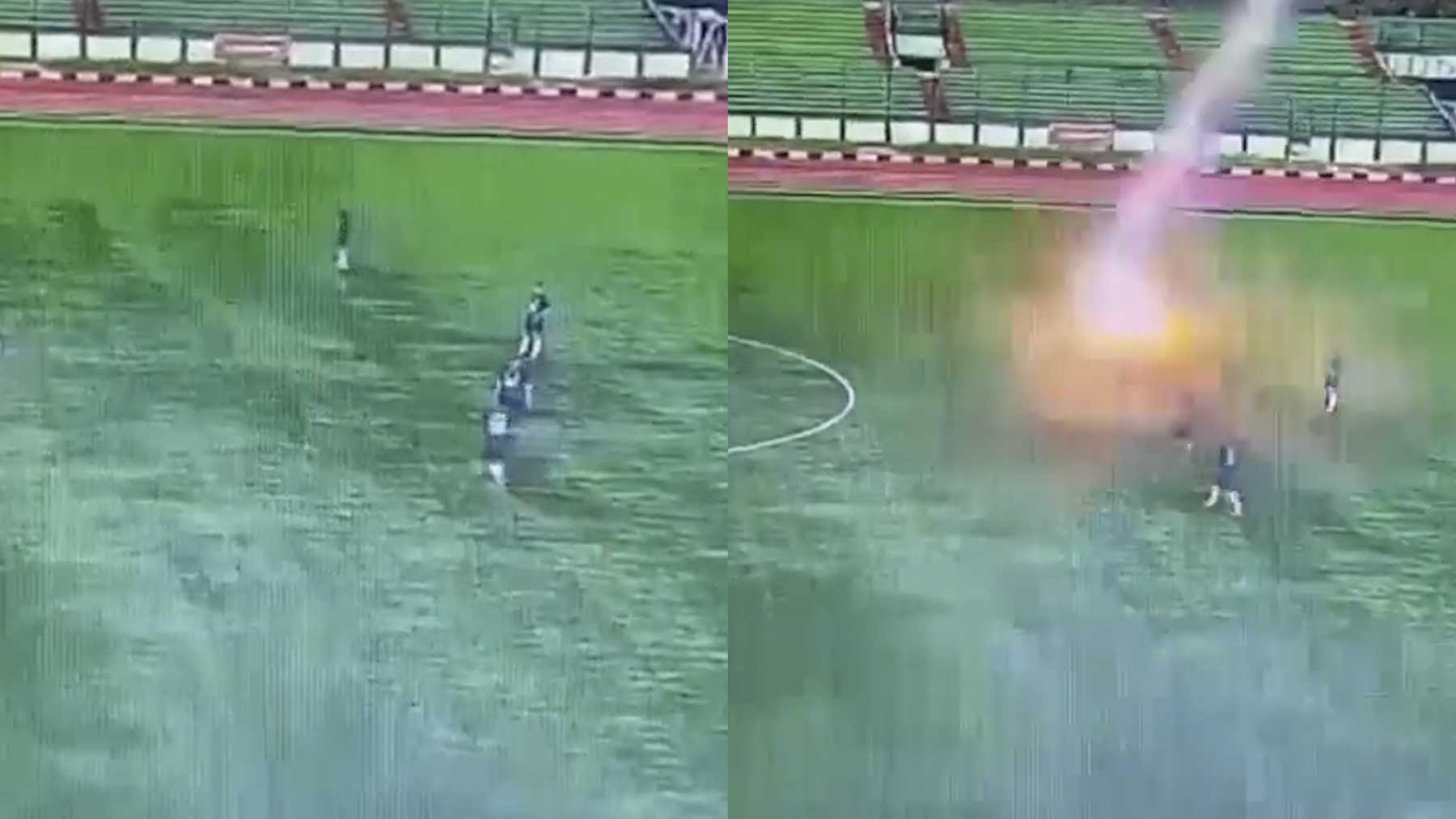 Un futbolista muere tras ser fulminado por un rayo.