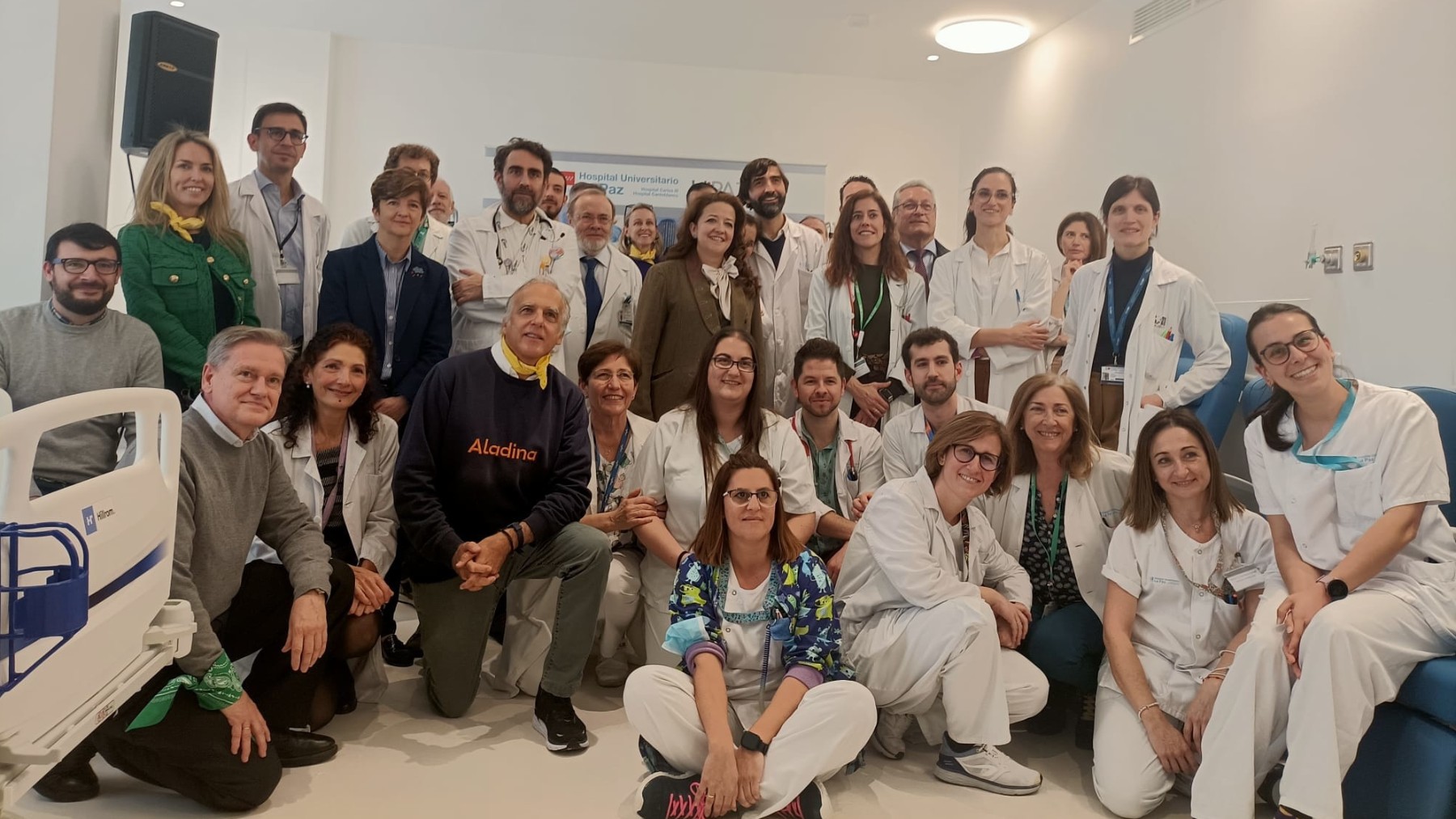 La Paz inaugura un Hospital de Día de Hemato-oncología pediátrica con 200 profesionales.