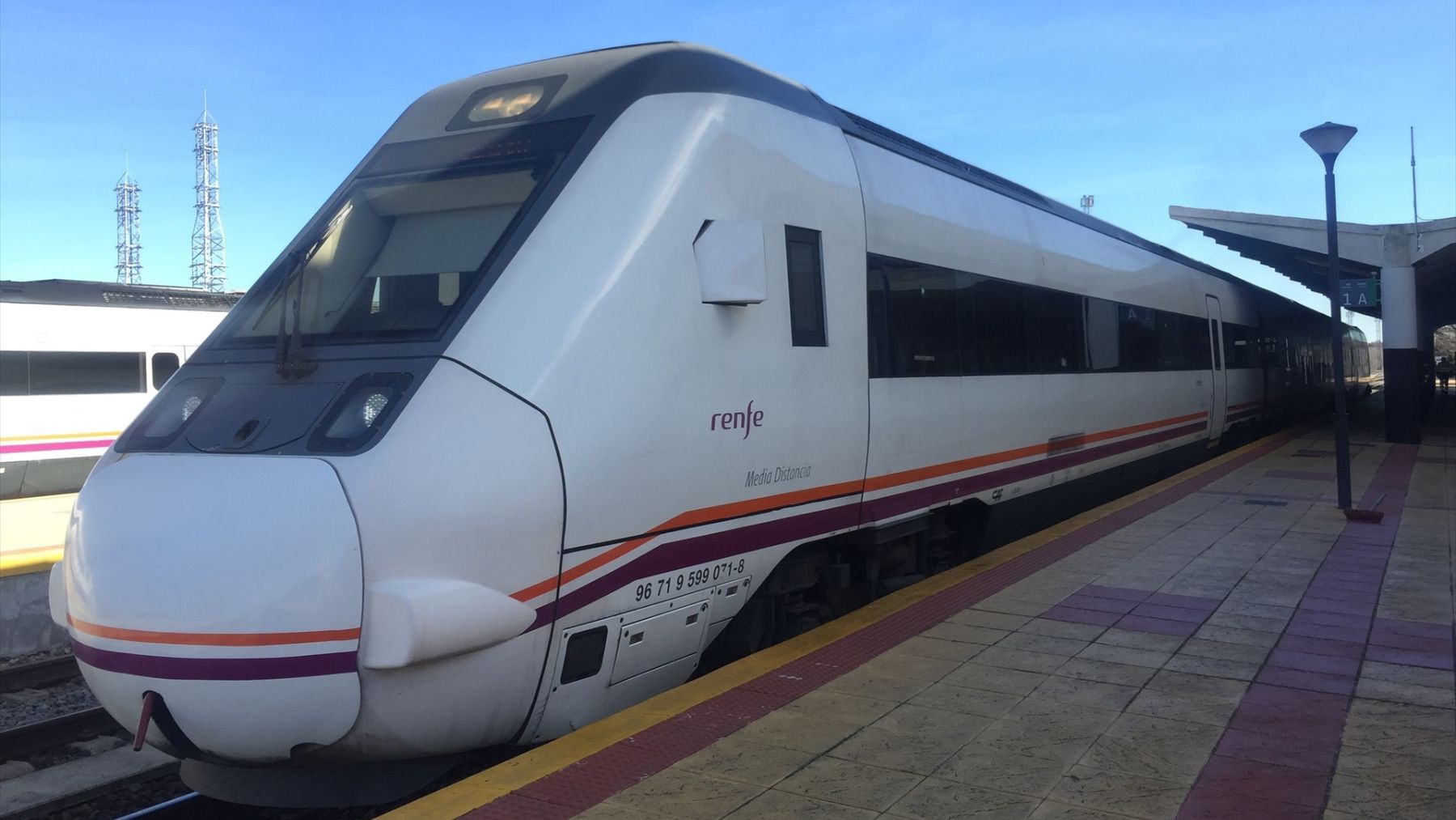 Un tren estacionado en Mérida (Foto: EP).