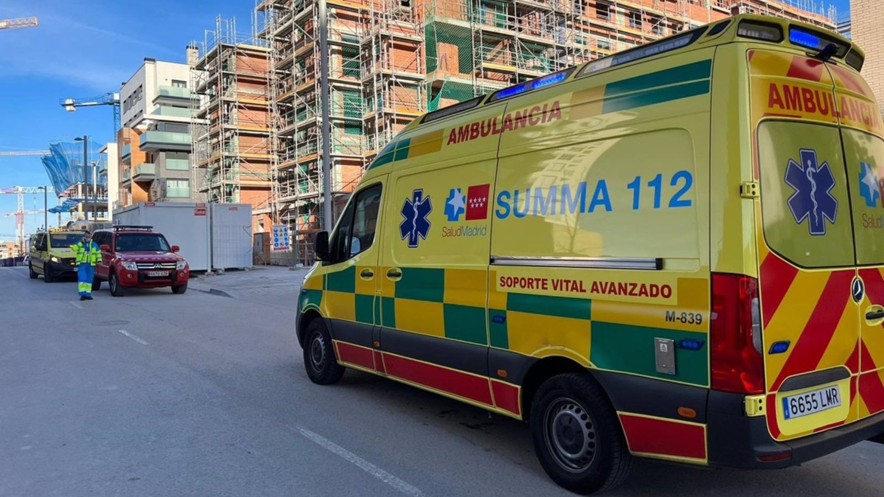 Ambulancia del Summa 112 .(EP)