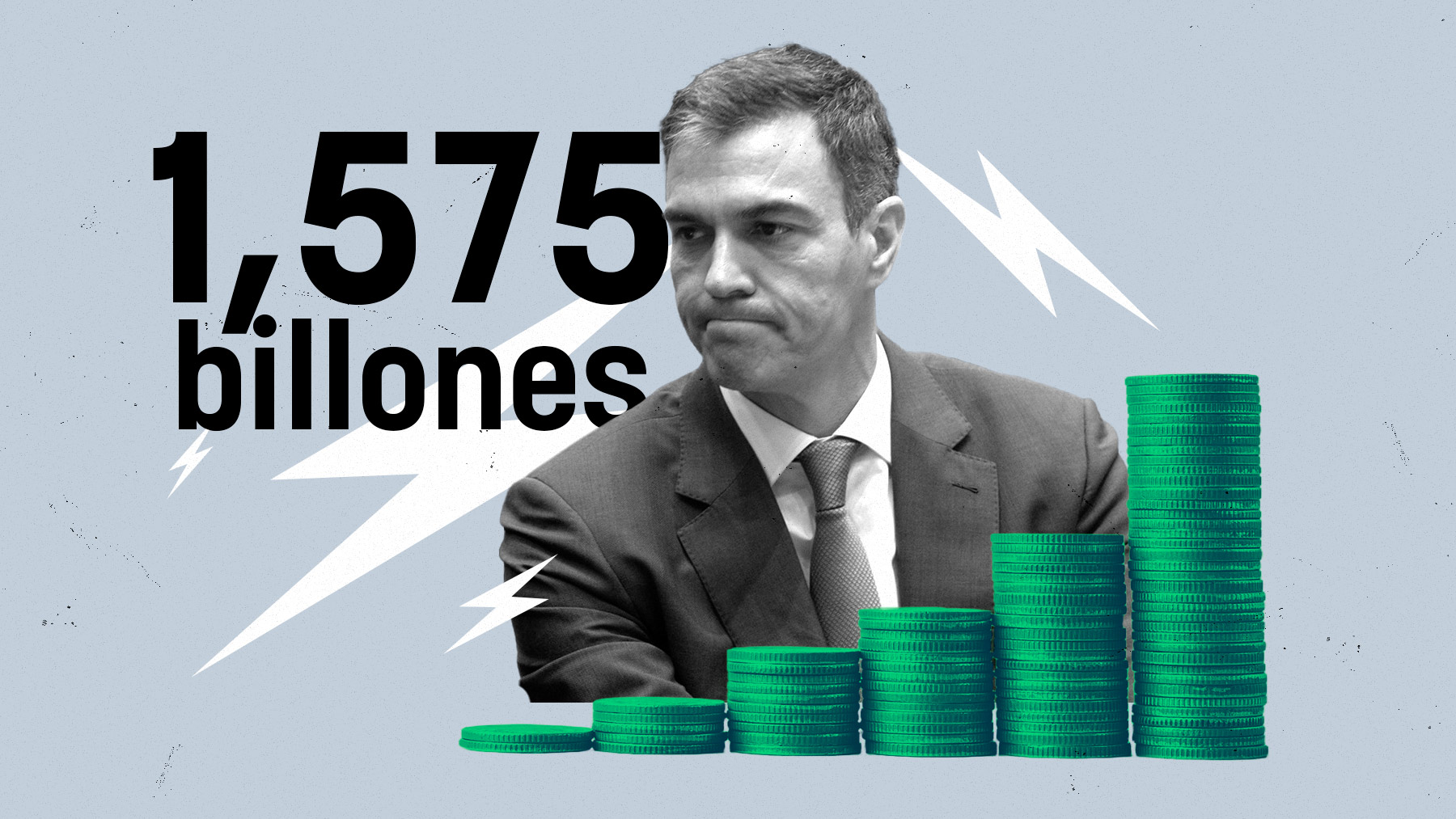 Pedro Sánchez volvió a disparar la deuda pública en 2023.