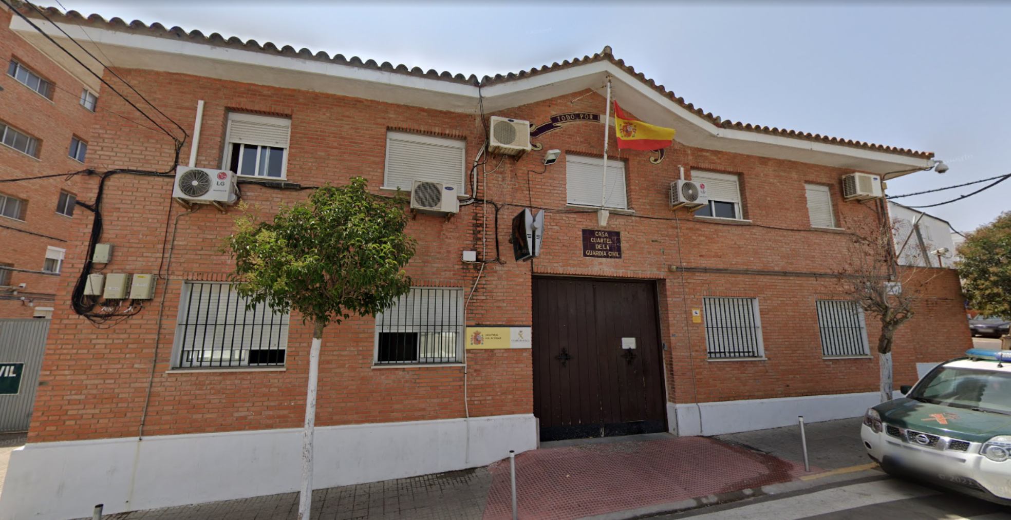 Casa cuartel de la Guardia Civil de Barbate, Cádiz.